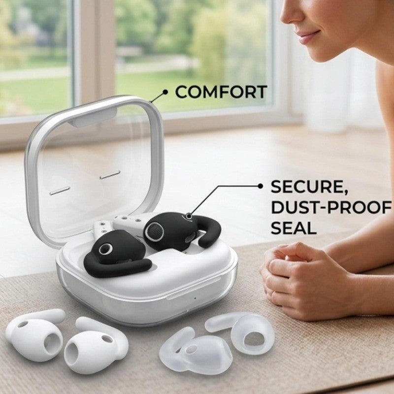 [Charm] 3-1Pairs Earphone Anti Lost Hook - for Outdoor Sports - Mini Cap Hook - Silicone Earbuds Anti-drop Hooks - for Samsung Galaxy Buds4 - Bluetooth Earphone Protector /trend - Image 4