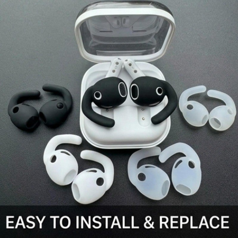 [Charm] 3-1Pairs Earphone Anti Lost Hook - for Outdoor Sports - Mini Cap Hook - Silicone Earbuds Anti-drop Hooks - for Samsung Galaxy Buds4 - Bluetooth Earphone Protector /trend - Image 3