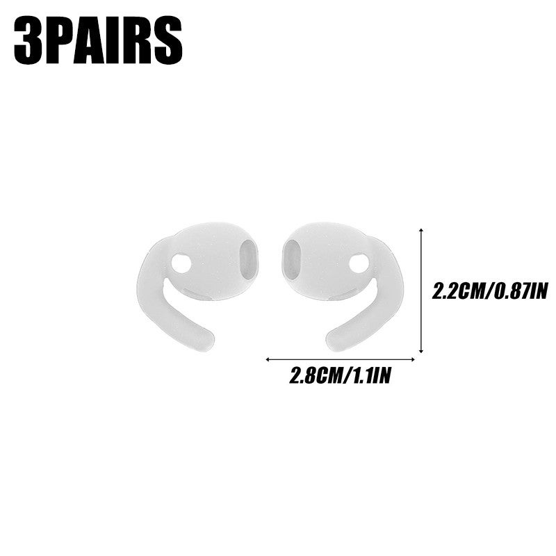 [Charm] 3-1Pairs Earphone Anti Lost Hook - for Outdoor Sports - Mini Cap Hook - Silicone Earbuds Anti-drop Hooks - for Samsung Galaxy Buds4 - Bluetooth Earphone Protector /trend - Image 1