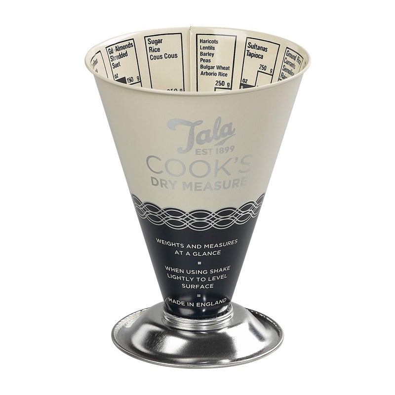 Tala Originals Traditional Dry Cooks Measure in Indigo  Ivory Design