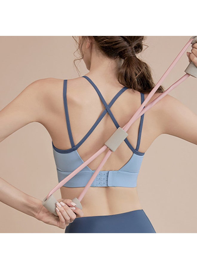 YouYou Sports Bra For Women, Fixed Cup, Anti-shock And Anti-sagging, High-intensity Running Yoga Vest Top Outerwear Bra, Back-beautifying - Image 4