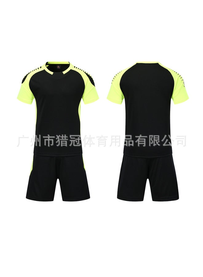 #521 Black Short Sleeve Football Jersey - Image 1