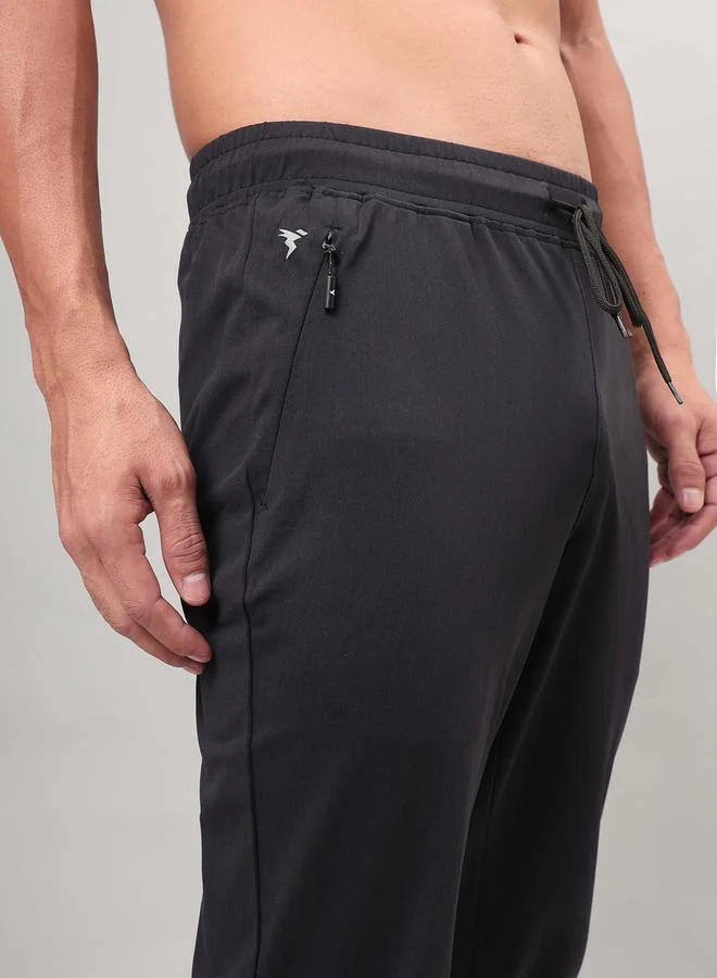 Technosport 4-Way Stretch Relaxed Fit Track Pants with Duracool+ by Styli