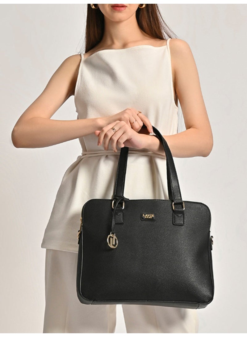 Lavie Luxe Women's Mento25 Laptop Bag (Black) - Image 2