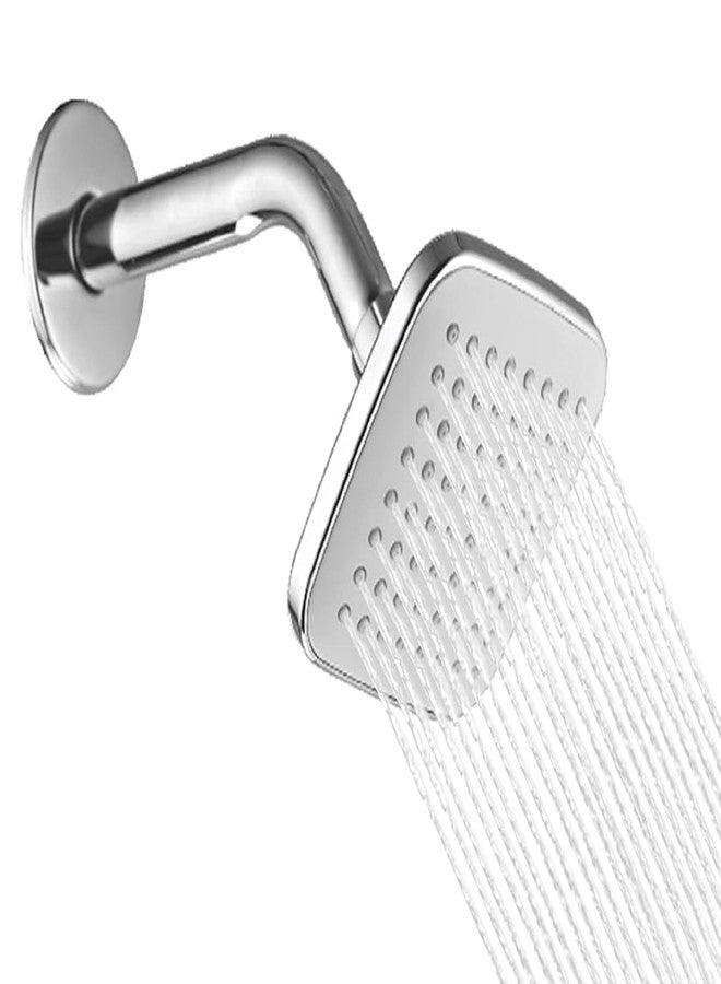 JAGGER JAG205 Premium Grade Stainless Steel Square And Round Shower Arm with Wall Flange, Thread Size 0.5" Inch (ROUND, 12 INCH) - Image 3