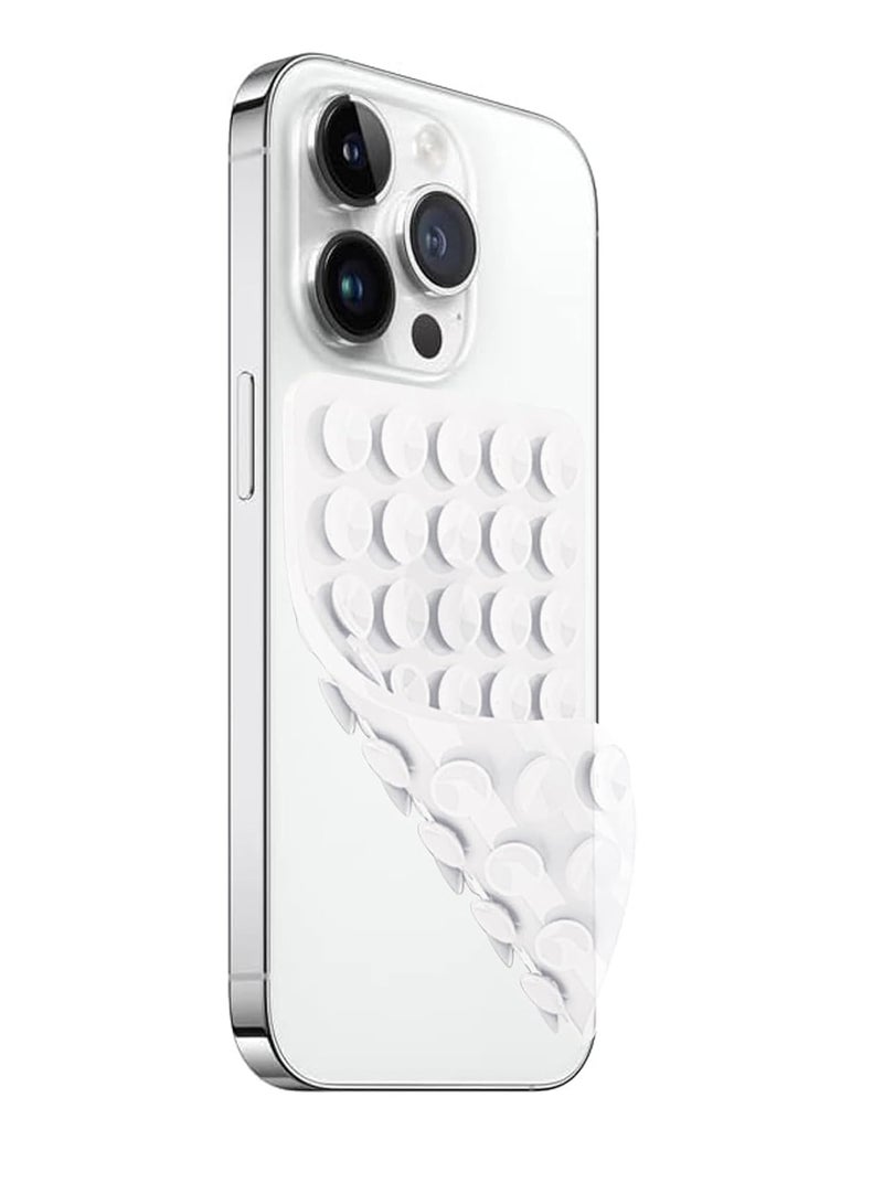 Silicone Double-Sided Suction Phone Case Detachable Mount - Hands-Free, Strong Grip Holder for Selfies & Videos - Durable, Easy to Use - iPhone & Android - Image 1