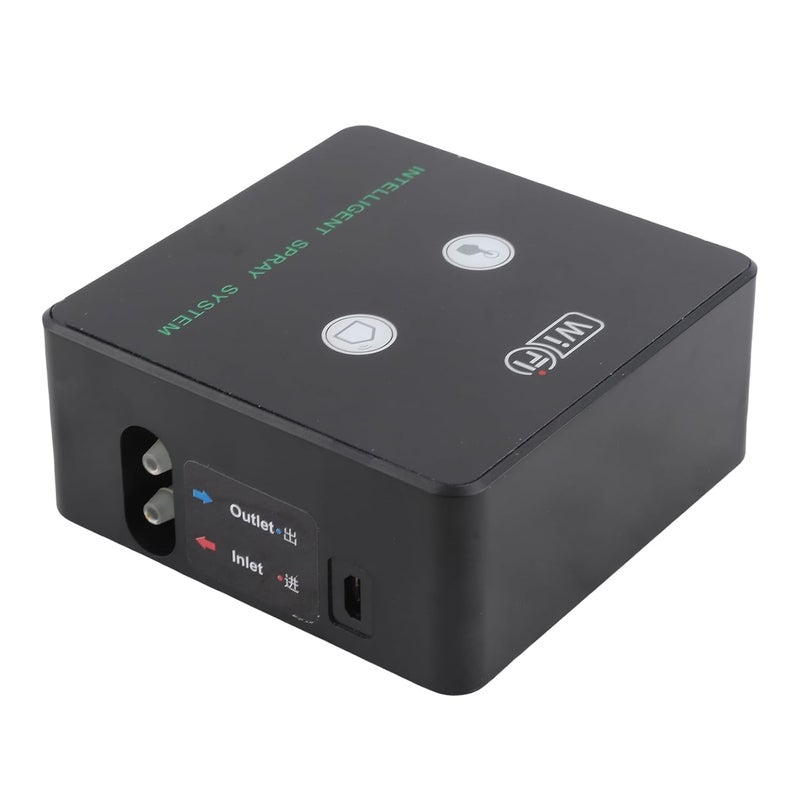 WiFi Rainforest Terrarium Timed Fogging System Reptile Intelligent Humidification Spray Kit Automatic Sprayer 360 Degree Rotatable Nozzle with WiFi Connection Remote APP Control (10m 4 nozzles) Multicolor 10m 4 nozzles 10m 4 nozzles - Image 2