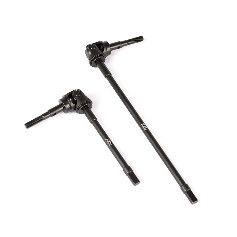 KYX Racing Hardened Steel Front Axle CVD Drive Shafts Upgrades Parts Accessories for 1/10 RC Crawler Car Axial Wraith - Image 1