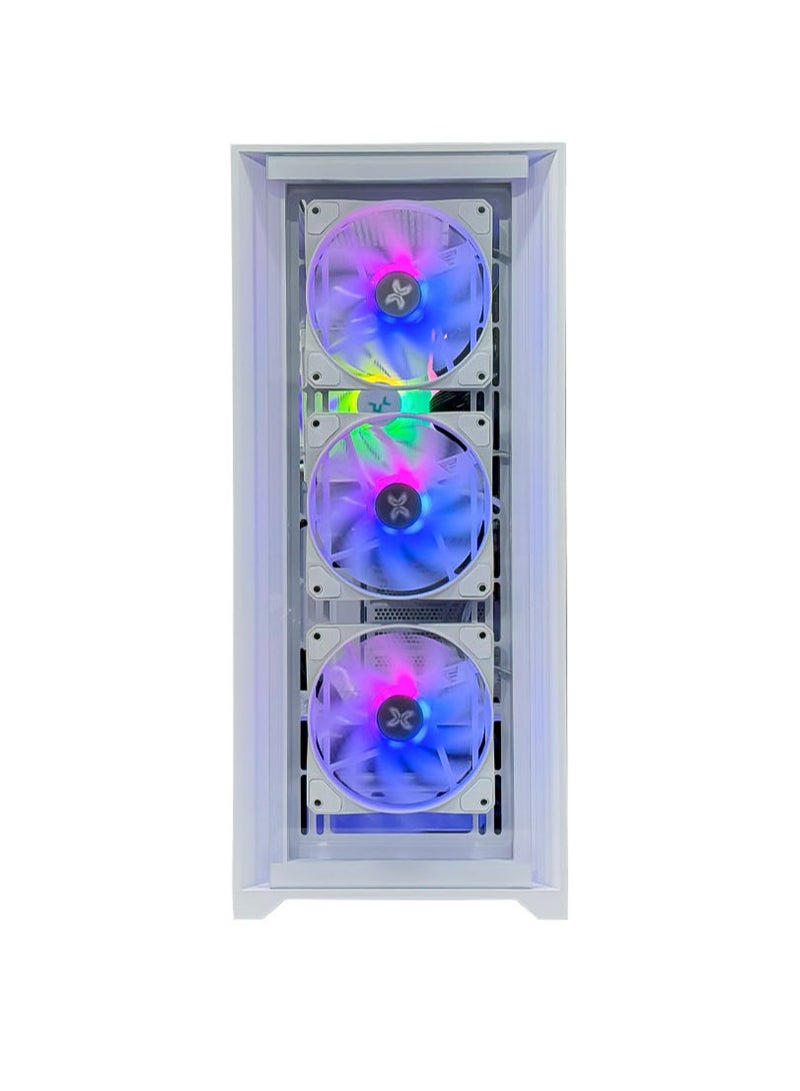 Game Sekret حاسوب الألعاب Pulsar Gaming PC من Game Sekret – بمعالج Intel Core i5-12400F، وبطاقة رسوميات AMD Radeon RX 580 بسعة 8 جيجابايت، وذاكرة DDR4 بسعة 16 جيجابايت، وتخزين SSD من نوع M.2 NVMe بسعة 500 جيجابايت، ومبرّد هوائي، ولوحة أم H610، ومزوّد طاقة 500 واط بمعيار 80+، واتصال WiFi وBluetooth، ونظام تشغيل Windows 11 Pro، مع ضمان لمدة سنة واحدة. None - Image 3