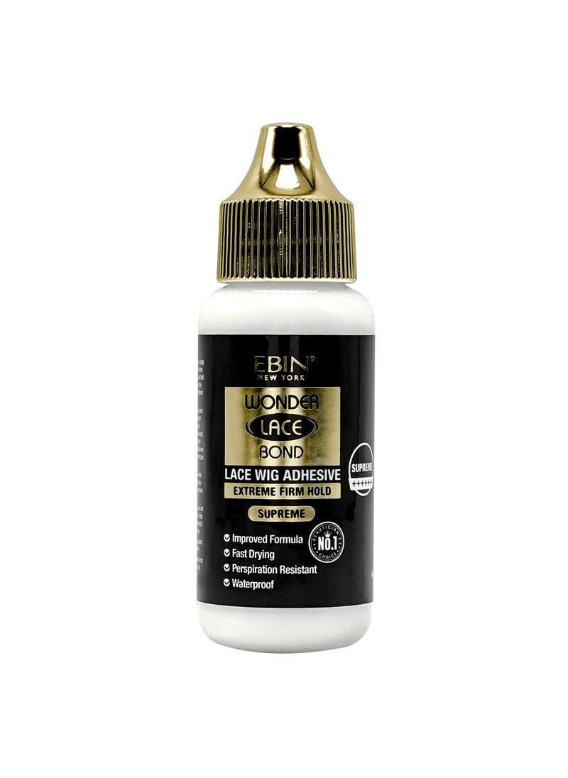 EBIN NEW YORK Wonder Lace Bond Wig Adhesive, Latex Free and Waterproof - 1.15oz (Supreme 1.15oz)", since the units are 1.15oz. 