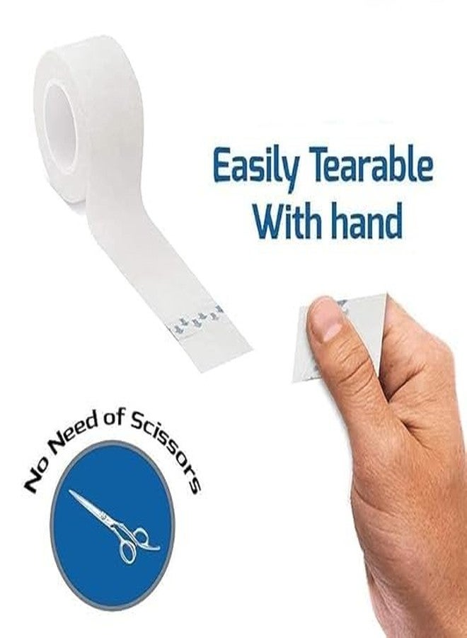 SYMKARD-Microporous Surgical Paper Tape, Medical Grade, White (25mm *5.1 m) (6) - Image 4