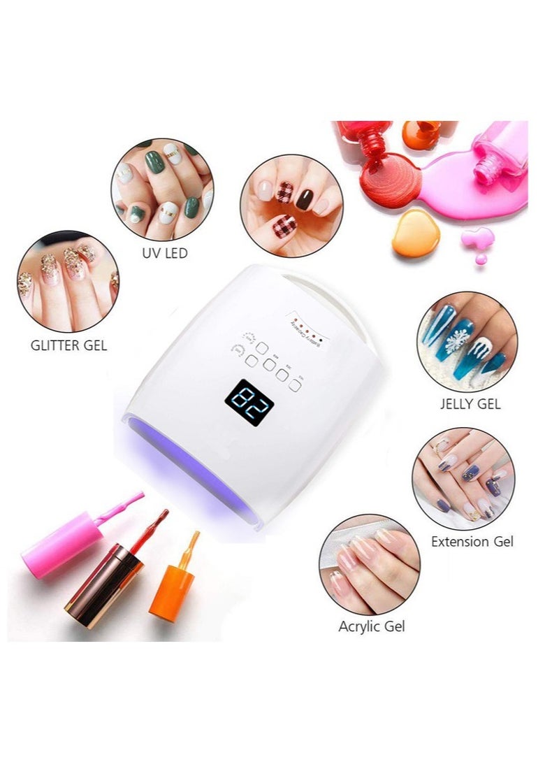 UV LED Nail Lamp White drying lamp - Image 3