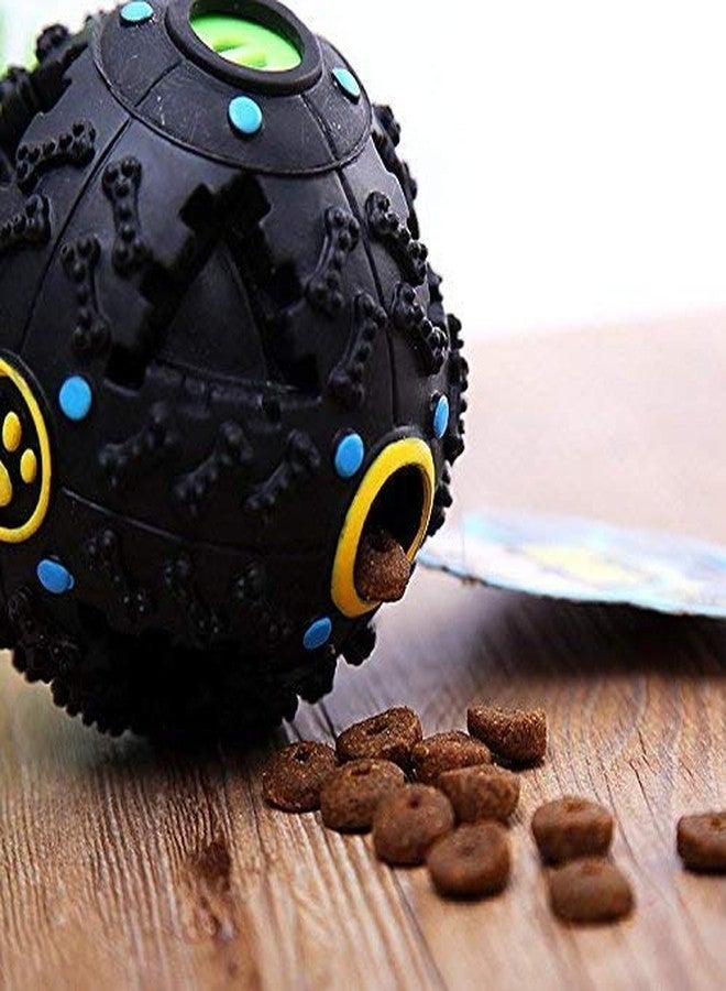 Pet Guard Dog Treat Dispensing Toy & Squeaky Dispenser Ball for Small Dogs (Color May Vary, Size-Small) - Image 3