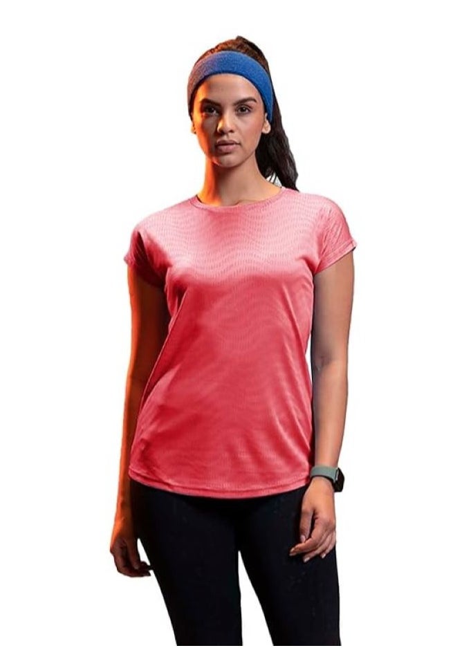 Lyra Women's Yoga Shirt | Punch | Color Shade May Vary  - Image 1