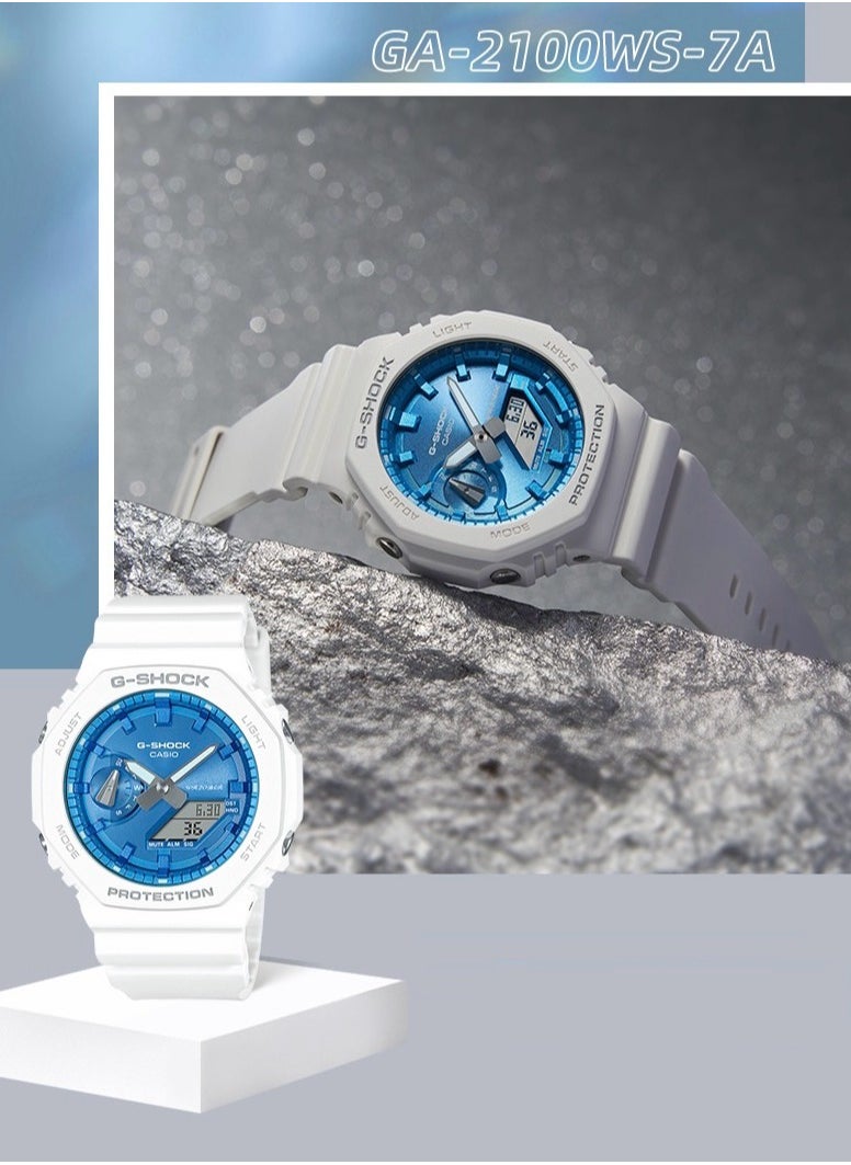 G-Shock Watch Fashion Digital Octagonal Watch with Resin Strap Comes in an Original Gift Box