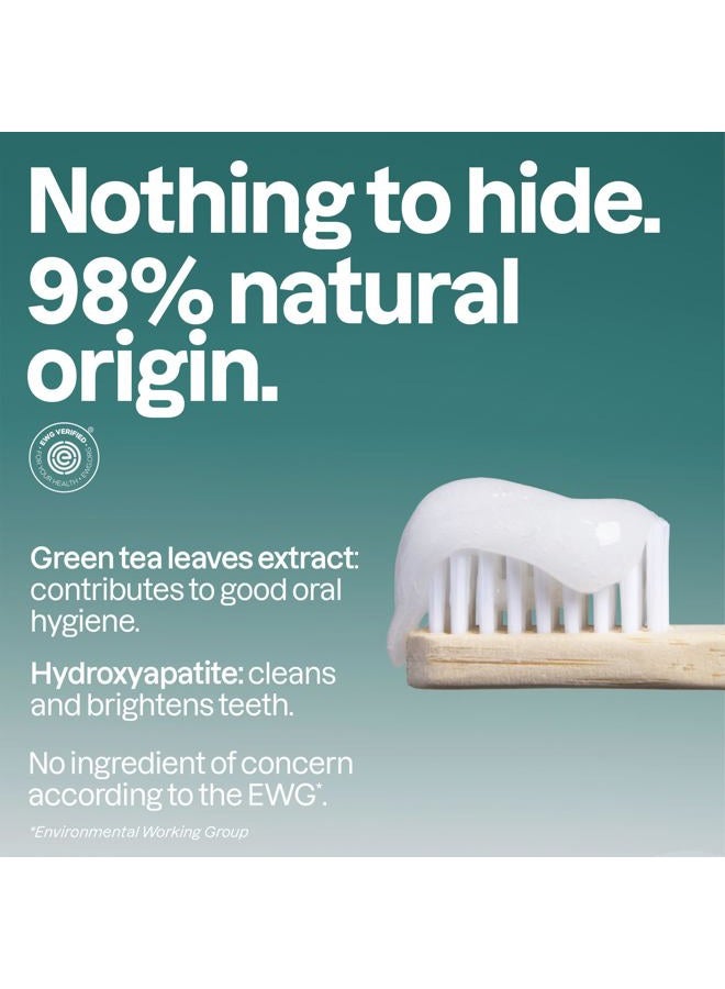 Attitude Fluoride-Free Whitening Toothpaste, Peppermint Flavor, Vegan & Cruelty-Free, Sugar-Free, Plant & Mineral-Based Ingredients, Clean Oral Care, 4.2 Oz - Image 4