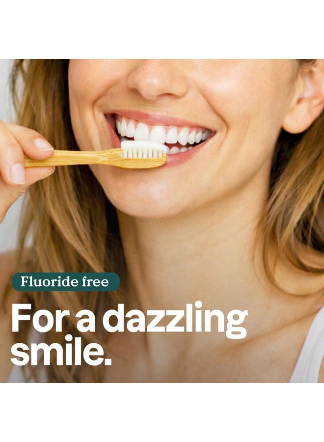 Attitude Fluoride-Free Whitening Toothpaste, Peppermint Flavor, Vegan & Cruelty-Free, Sugar-Free, Plant & Mineral-Based Ingredients, Clean Oral Care, 4.2 Oz - Image 3