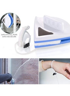Generic Coppel-Sided Magnetic Window Cleaning Brush – Double-Sided Glass Cleaner with Anti-Drop Rope for Safe & Efficient Window Cleaning – Perfect for 3-10mm Glass Thickness, Dual-Sided Magnetic Design for Easy Use on Both Sides of the Glass  - Image 3