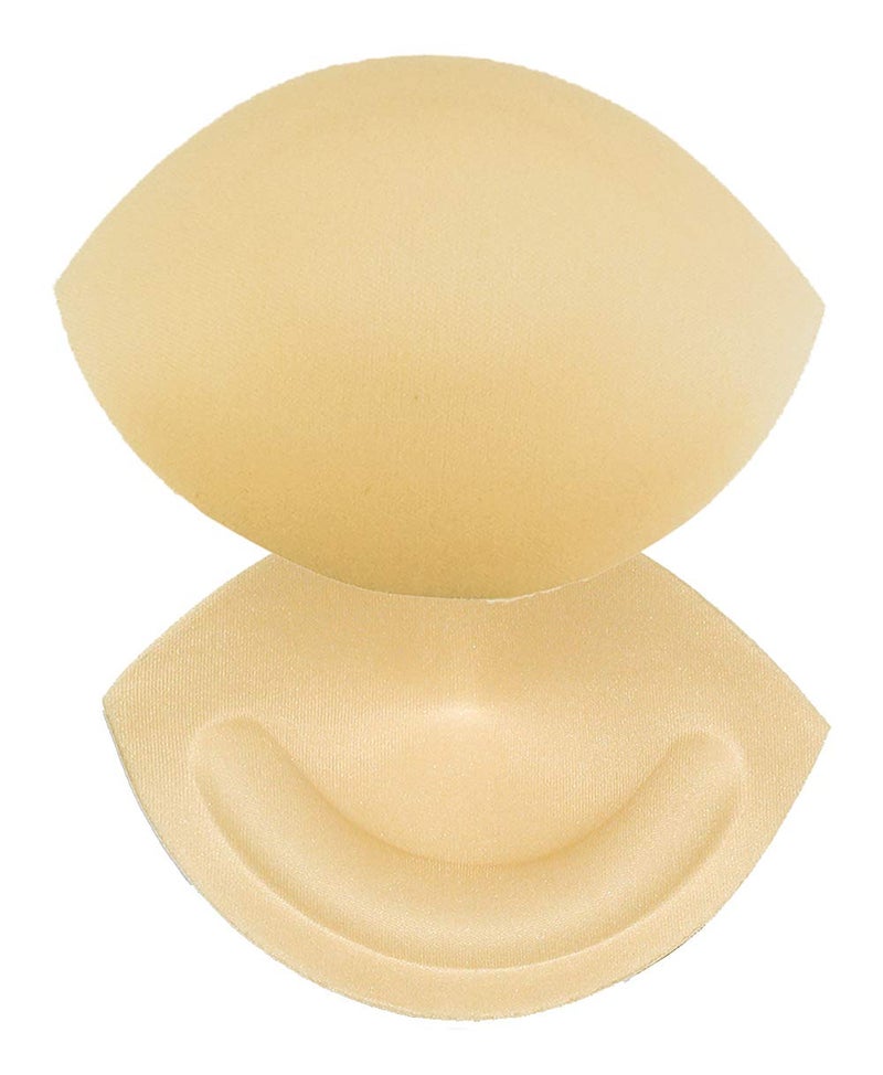 Braza - Sew in Bra & Swimwear Cups - Size C Beige - Image 1
