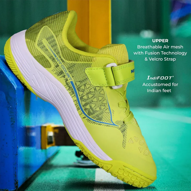 نيفيا Nivia Hy-Court 3.0 Kids Badminton Shoes