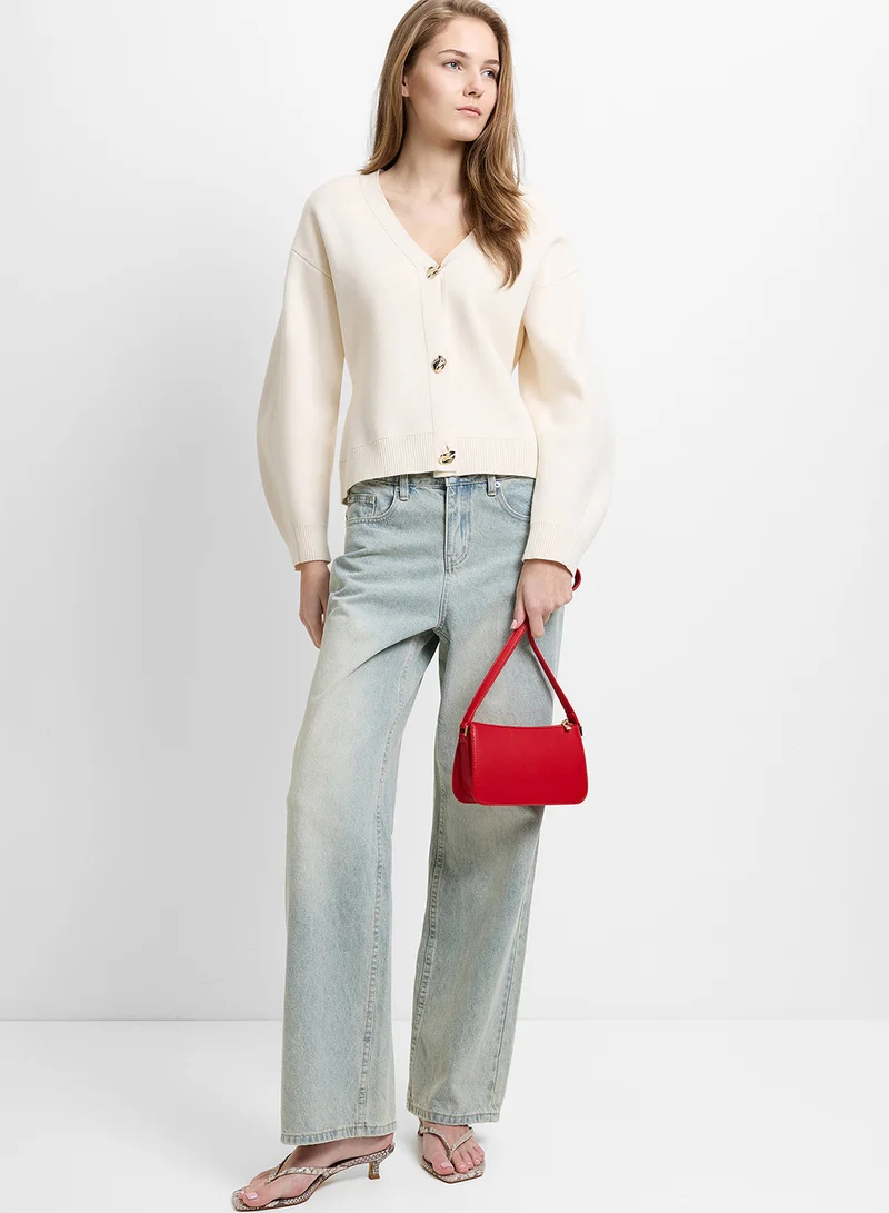 فرنش كونكشن Women Red Chelsea Mini Bag