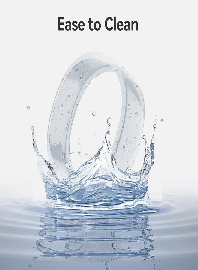 RingConn Silicone Ring Protector - Ultra-Thin Transparent Elastic Case Smart Ring Fitness, Outdoor Camping (Size S for 6/7/8) - Image 4