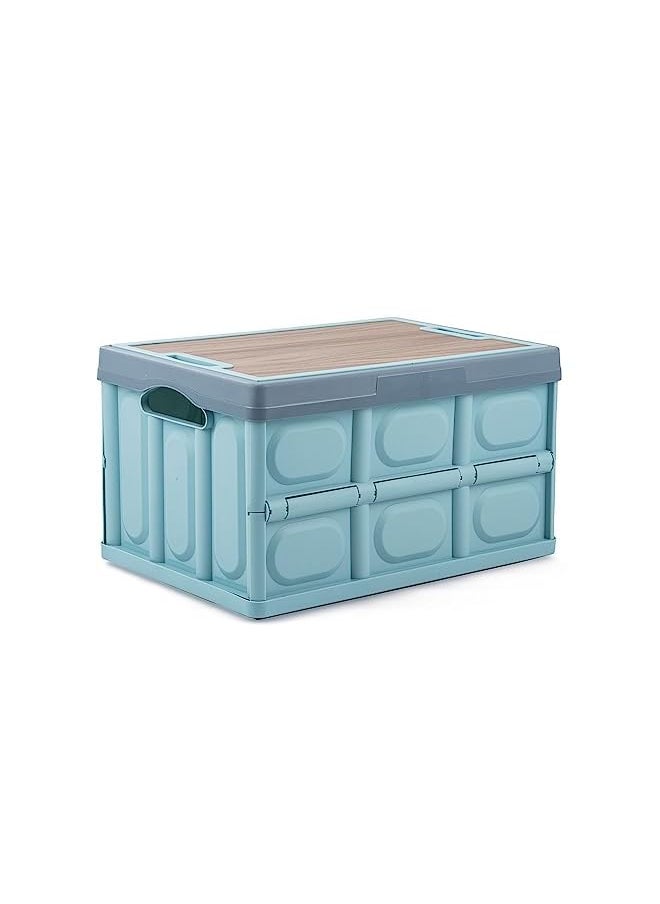AL RIMAYA Storage Box With Wood Lid 55L  - Image 4