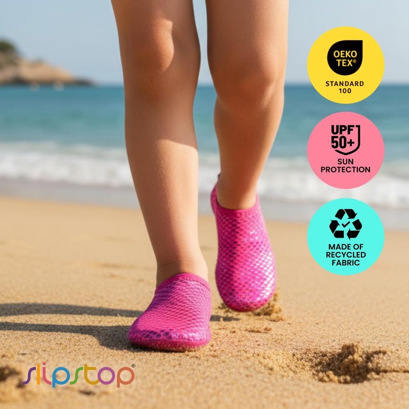 Slipstop Modern practical shape AntiSlip Shoes for Kids - Quick-Dry Aqua Socks Beach Shoes for Kids - Barefoot Shoes for Water Sports Yoga Exercise Storage burden minimized build - Image 5