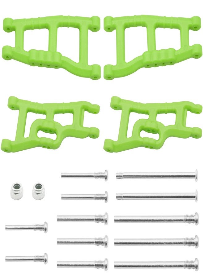 OGUNKE OGRC مجموعة 4 قطع أذرع تعليق أمامية وخلفية بلاستيكية لسيارة 1/10 Traxxas Slash 2WD F-150 بديل 2555 3631 (أخضر) - Image 1