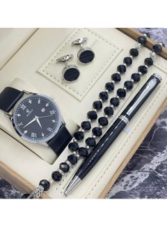 Watch A men's watch set consisting of a watch, a rosary, a cup and a pen 