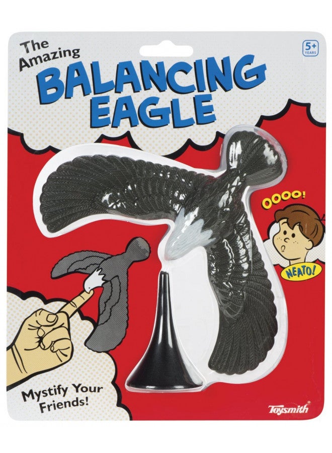 Toysmith Magic Party Trick Balancing Eagle Bird Toy (7-Inch), For Boys & Girls Ages 5+ - Image 2