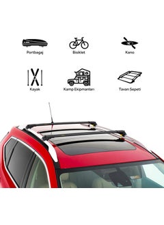 TURTLE Nissan X-Trail (T32) 2014-2020 Air1 Interrail Black  - Image 3