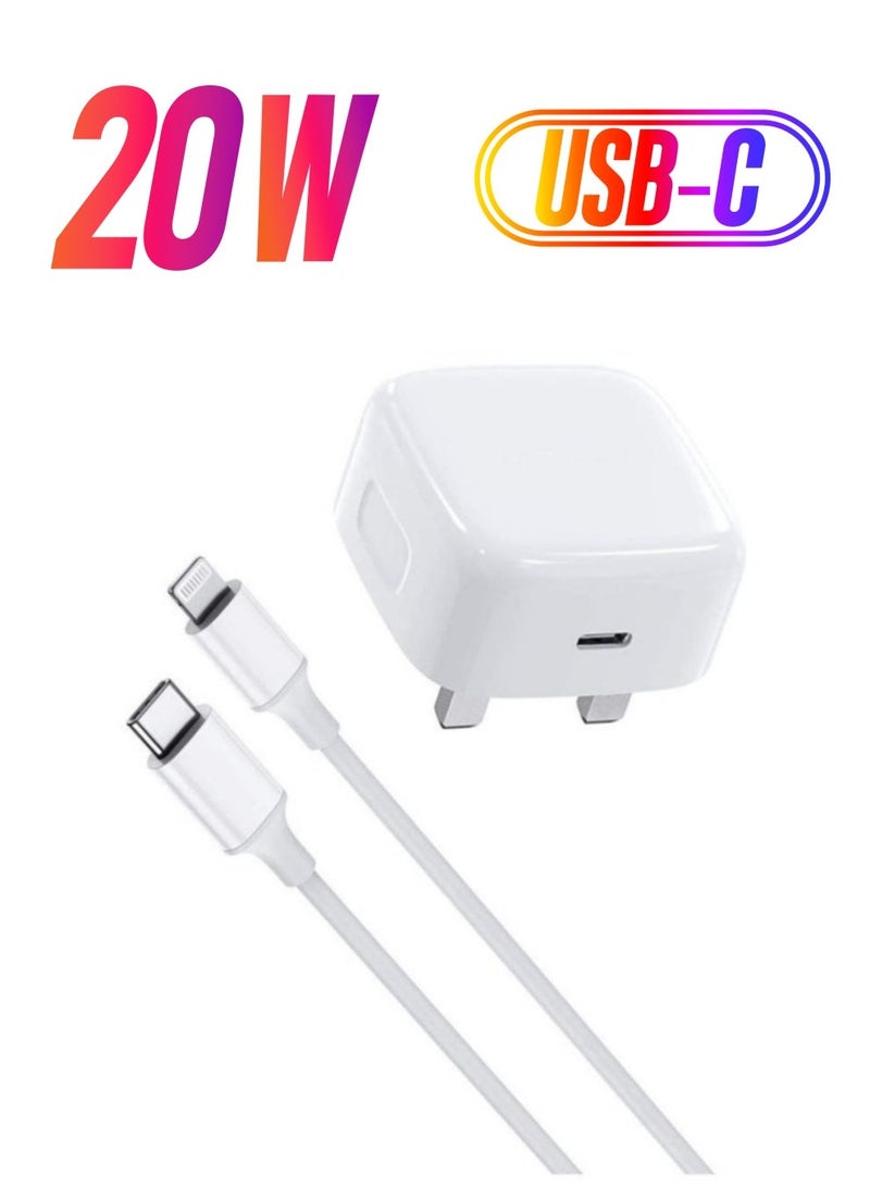 3 Pin Type c to Lightning Adapter With Cable - Image 1