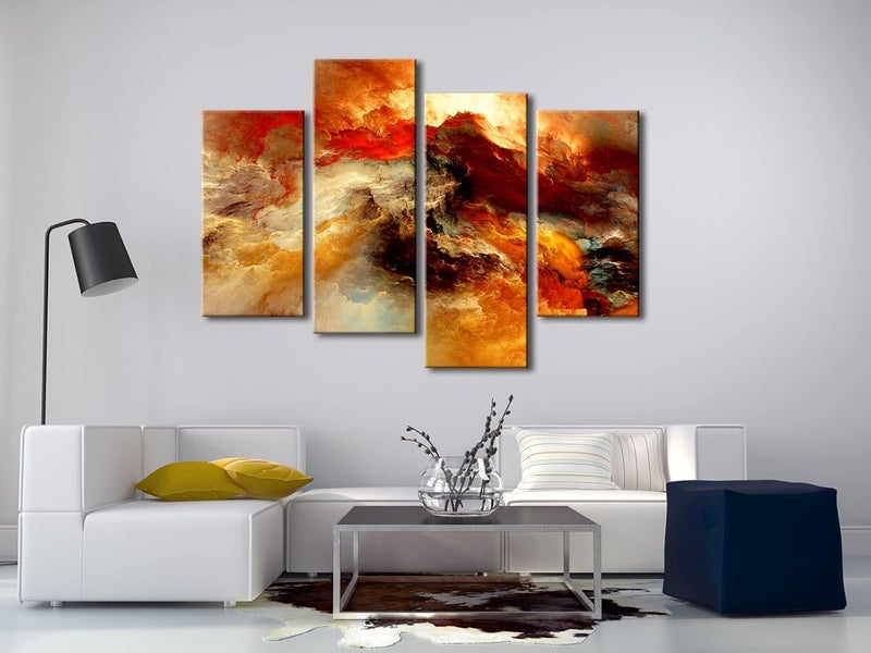 Pyradecor Large Giclee Canvas Prints - Colorful Clouds - Image 3
