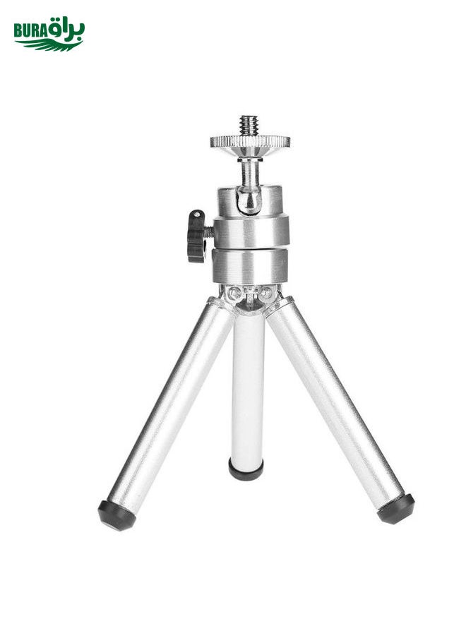 BURAQ - Mini Portable Telescopic Desktop Tripod DSLR Camera Table Tripod Stand Holder for GoPro Hero11 Black / HERO10 Black /9 Black /8 Black /7 /6 /5 /5 Session /4 Session /4 /3+ /3 /2 /1, DJI Osmo Action and Other Action Cameras - Image 1
