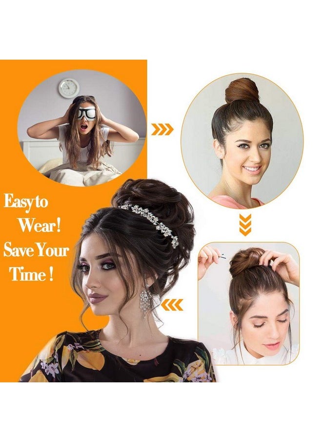 BeatStock BeatStock 1 PCS Artificial Juda Hair bun Hairpiece for Women and Girls in Black Color  - Image 4