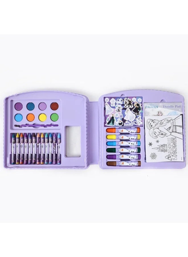 Disney Frozen Creative Art Set 50+ Pieces for Kids – Coloring & Drawing Kit (100513) - Image 3