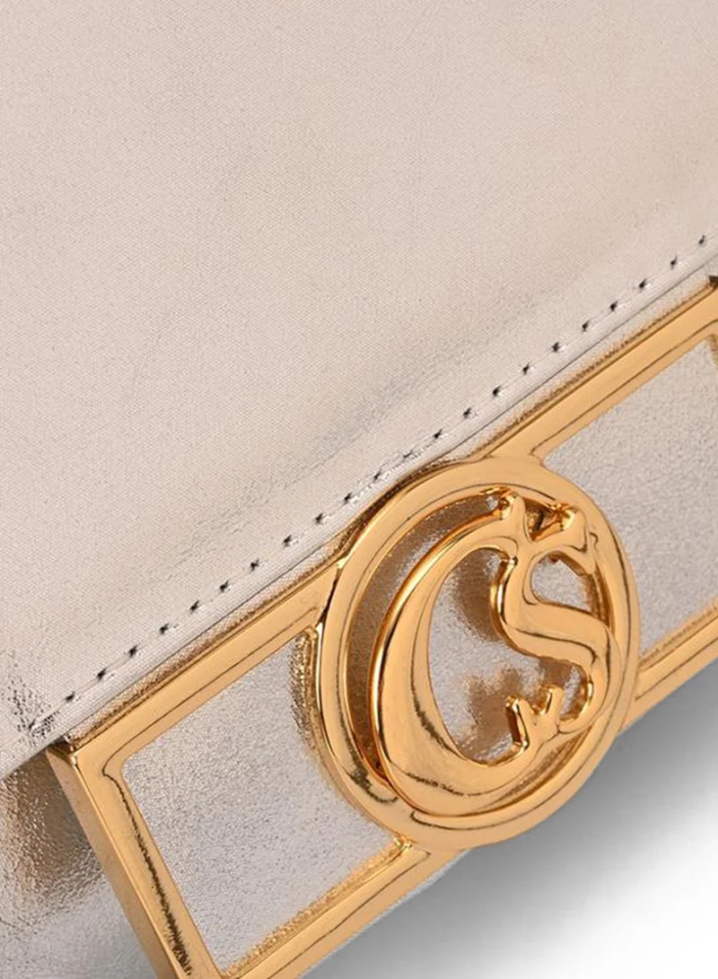 Carmen Steffens  Clutch Shine Silver for Women | Best Price UAE