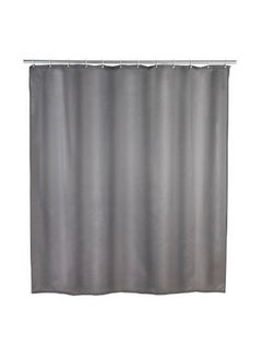 Wenko Shower Curtain 180 x 200 cm Grey Anti Mould  - Image 1