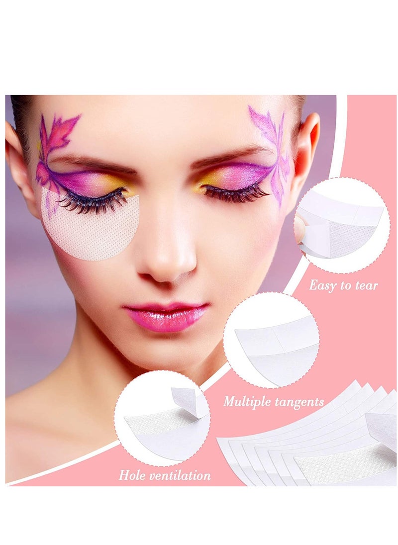 Cat Eyeliner Eyeshadow Stencil Sticker, Stamp Pad Stencil Sticker Set for Eyeshadow and Eyeliner for Makeup Beginners Essentials (12 Styles)