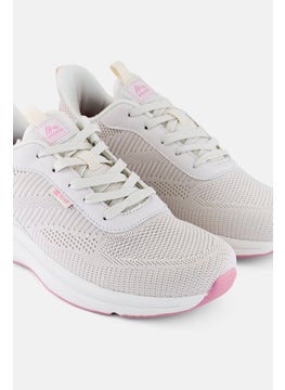 RBX Women Lace Up Hiking Shoes, Cream  - Image 3