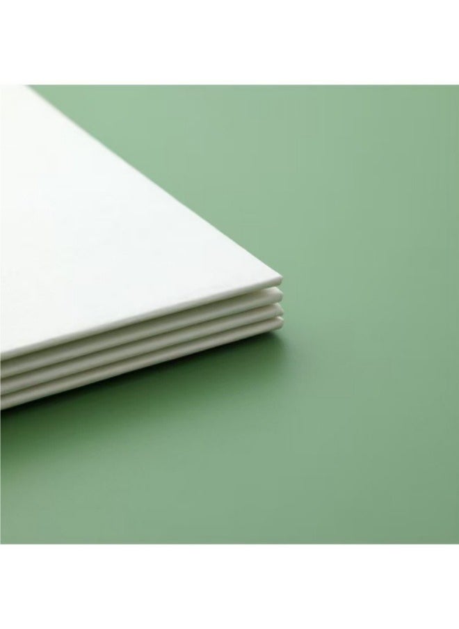 Generic - 10Pcs White Square Cake Base Sides, Size 14.5 Cm - Image 1