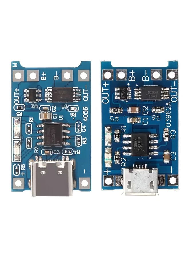 10Pcs TP4056 Charging Module With Protection 18650 BMS 5V Micro USB Type C 1A Charger Board - Image 4