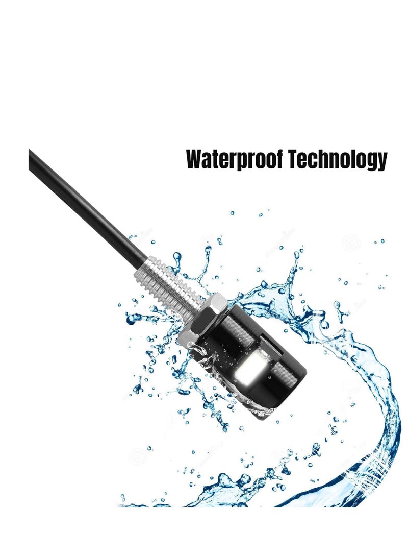 SYOSI 10 Pieces License Plate Light 12V Waterproof Tag Lights Motorcycle Screw Bolt Led Bulb Bright Aluminum Lamp White for Car Truck Bike - Image 3