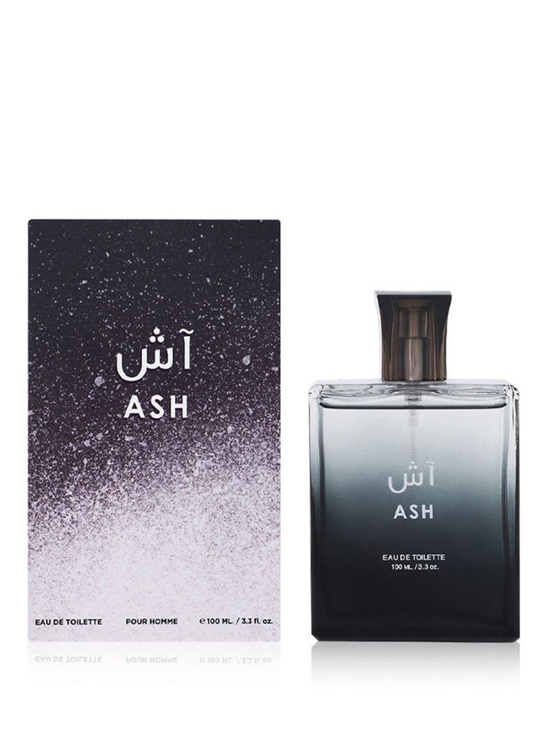 BLENDS ALMUSBAH Ash Eau De Toilette For Men - 100 ML - Image 1