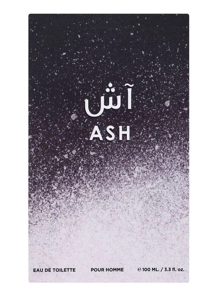 BLENDS ALMUSBAH Ash Eau De Toilette For Men - 100 ML - Image 2