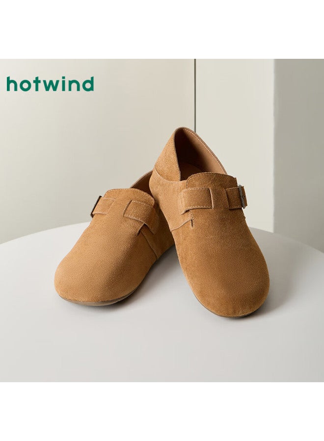 Hotwind Men's Casual Birkenstock Style Retro Fashion Closed-toe Slippers - Image 2
