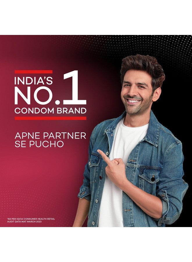 Manforce Litchi Flavoured Extra Dotted Condoms for Men | 30 pcs | Lubricated Latex Condoms For Her Enhanced Pleasure | India’s No. 1* Condom Brand for Safe Sex - Image 2