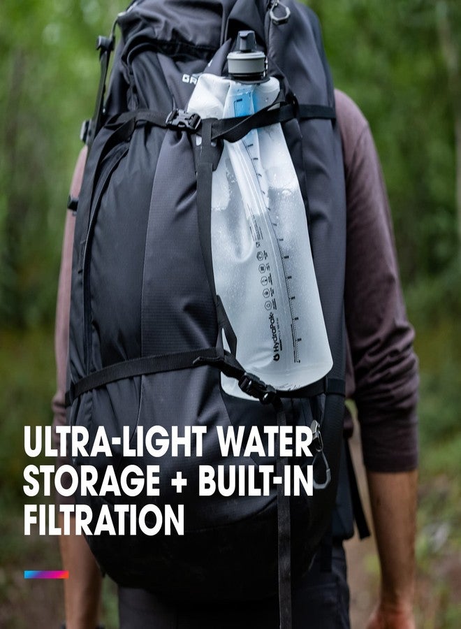 Hydrapak Seeker + 3 L Unisex Adult Drinking Water Filter Tank, Clear, 3 L - Image 2