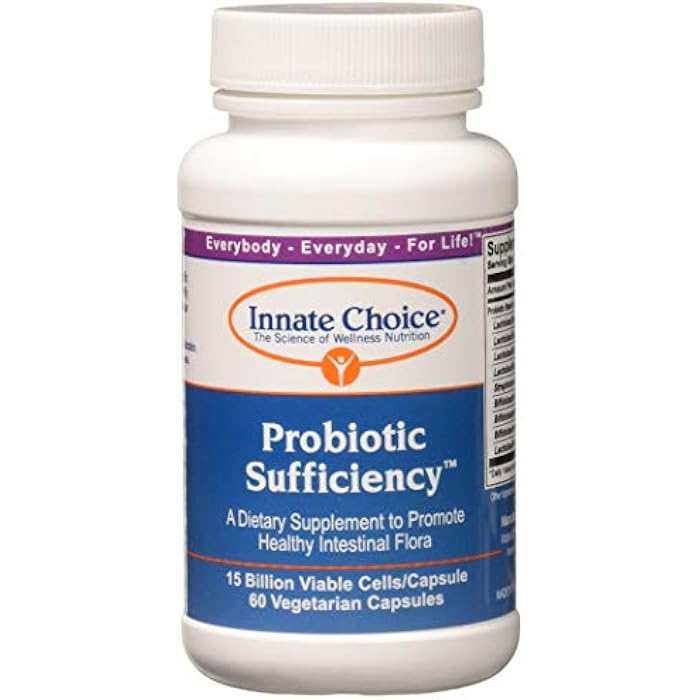 Innate Choice Probiotic Sufficiency,  60 vegetarian capsules - Image 1